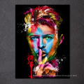 HD Printed Rock Singer David Bowie Painting on Canvas Room Decoration Print Poster Picture Canvas Mc-044